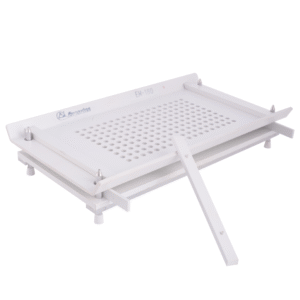 Encapsuladora manual com bordas curvas