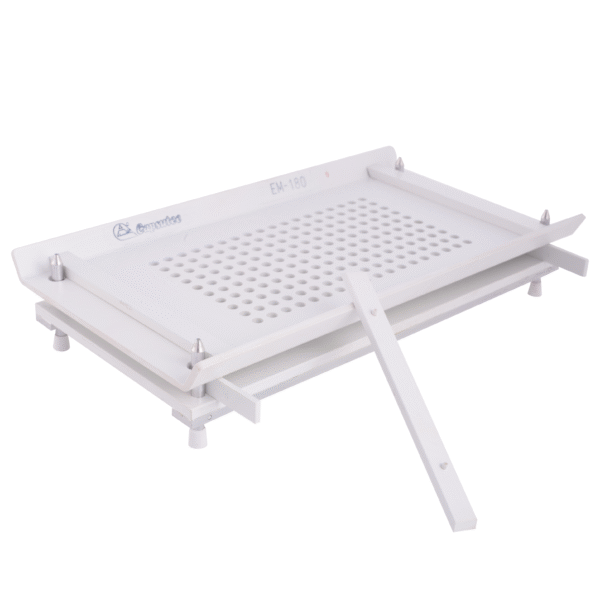 Encapsuladora manual com bordas curvas